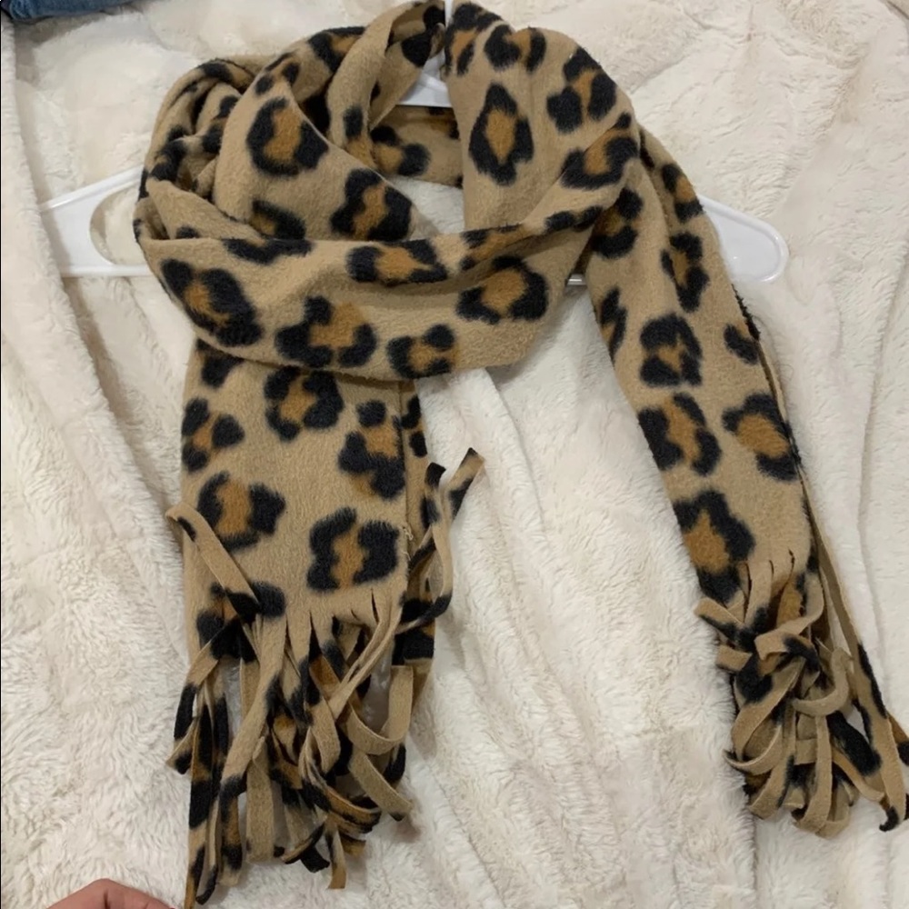 Cheetah Print Scarf